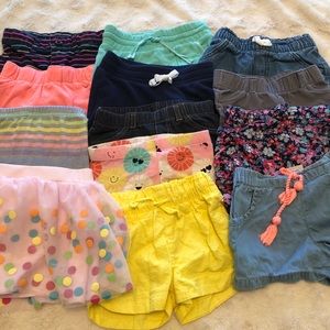 13 piece 2T shorts bundle. Great condition.